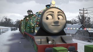 thomas and friends new crane on the dock