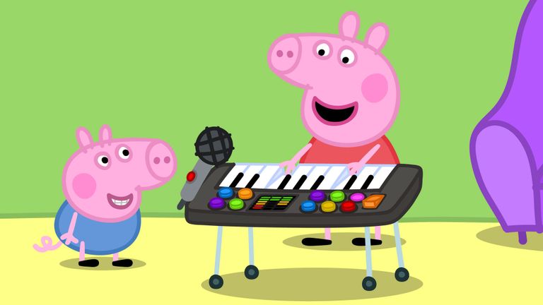 My5 - Peppa Pig - Season 6 - Episode 9 / Funny Music