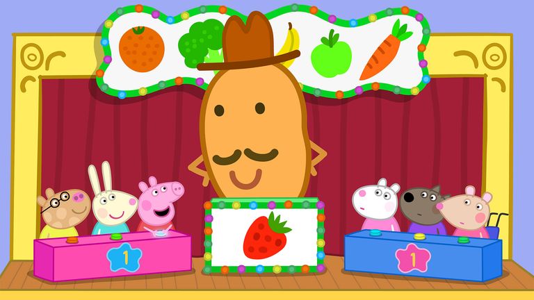 My5 - Peppa Pig - Season 6 - Episode 31 / Mr Potato'S Fruit & Veg Quiz